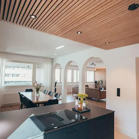 Apartmán Etelaeisen Keskustan Luksusta Tarjoava Helmi Omalla Spa-osastolla Joensuu